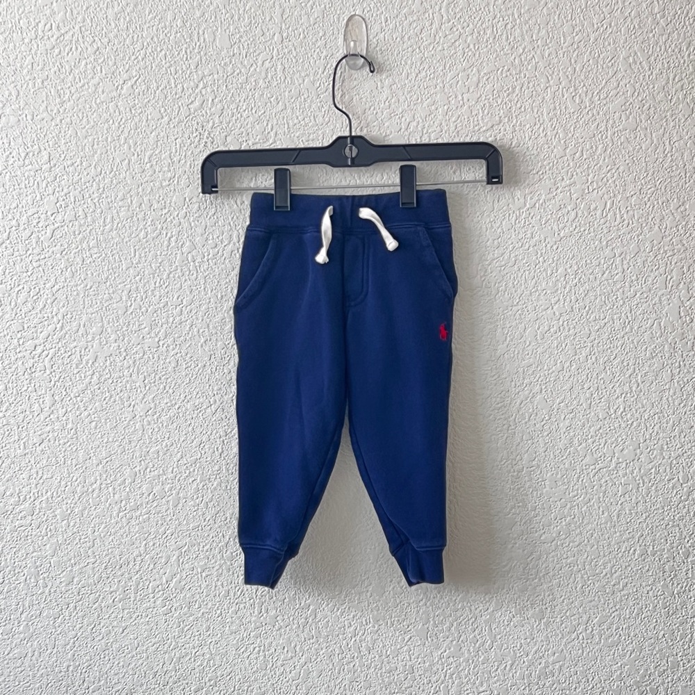 Polo Ralph Lauren Navy Blue 2T Toddlers Unisex Sweatpant Joggers